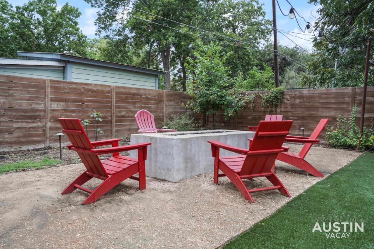 Stylish Retreat W Outdoor Oasis In Heart Of Austin Villa Exterior photo